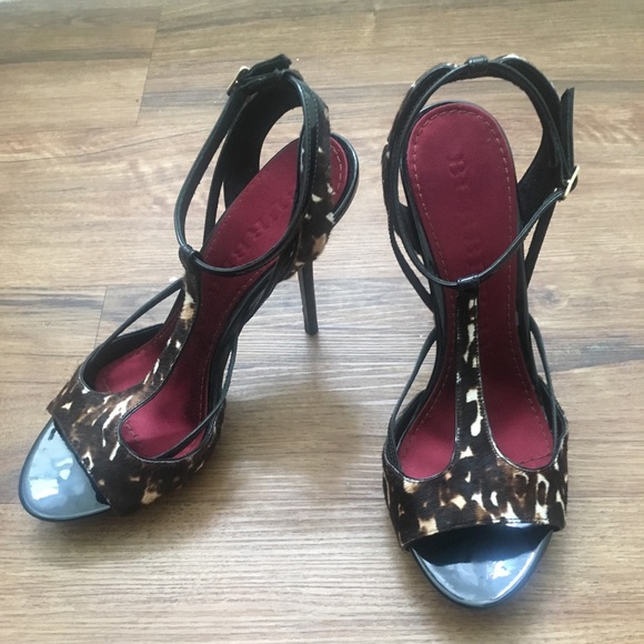 Burberry Leopard Heels 39 - Picture 3 of 4